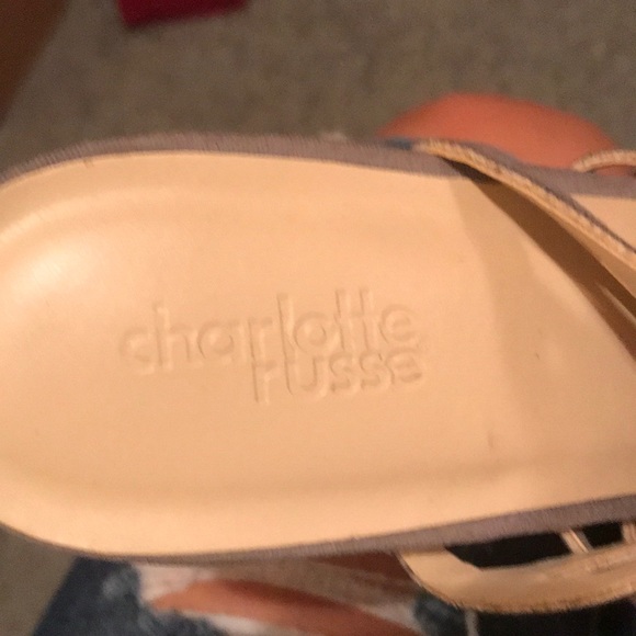 Grey caged block heels - Picture 6 of 6